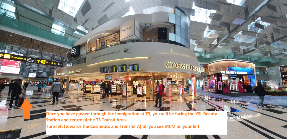 Duty Free Shopping area at Singapore Changi Airport Terminal 4 Stock Photo   Alamy